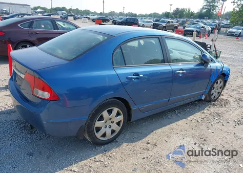 2010 Honda Civic Lx из США, поврежденный, VIN 19XFA1F53AE007615
